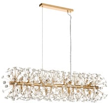 Uriah Chrystal 9 Light Pendant